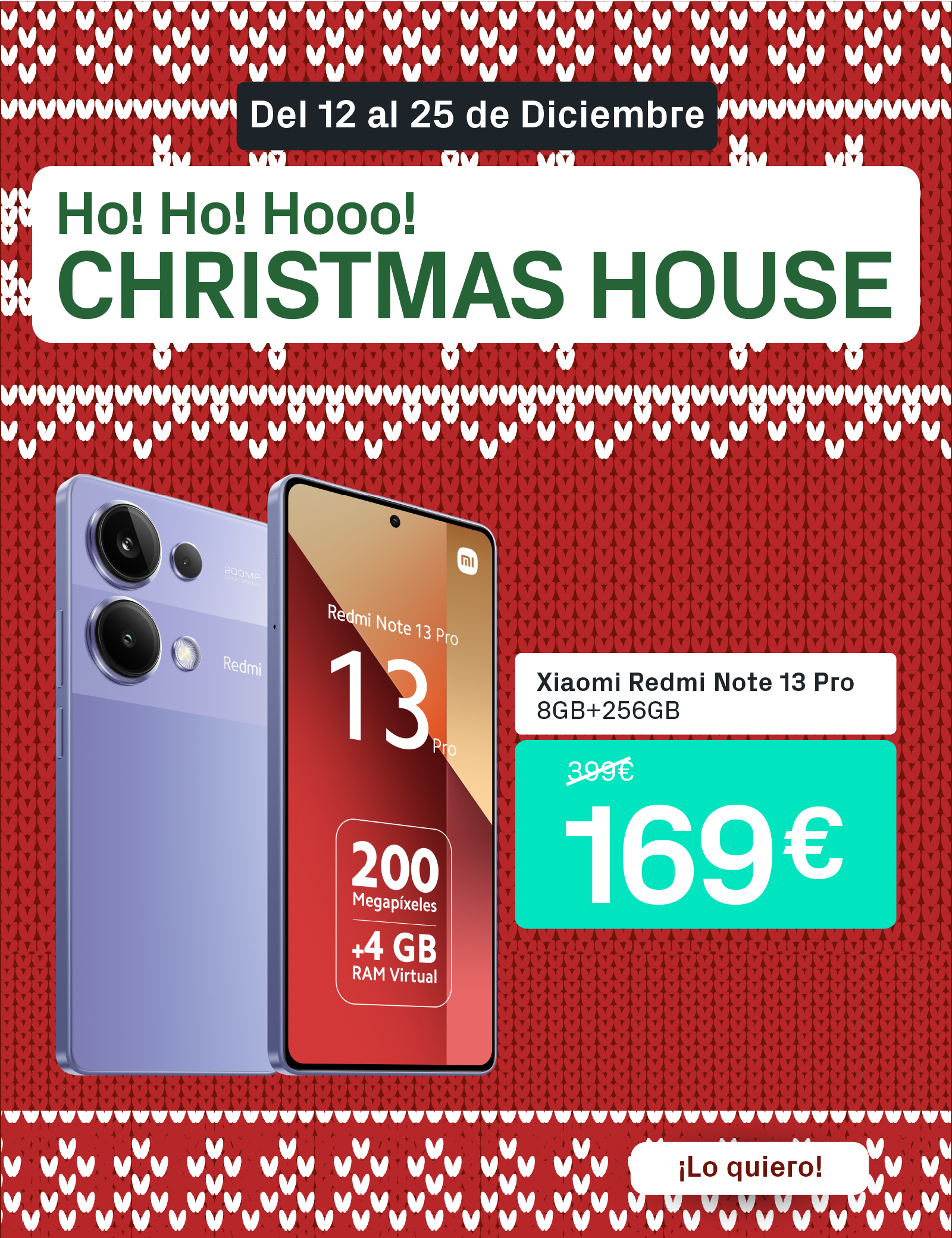 XIAOMI REDMI NOTE 13 PRO | Phone House XIAOMI REDMI NOTE 13 PRO | Phone House