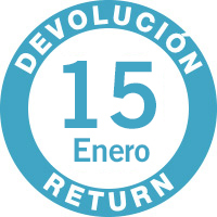 Devolución hasta el 15 de Enero