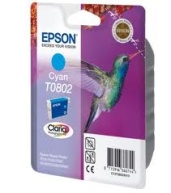 Epson T0802 - Cartucho de impresión - 1 x cián