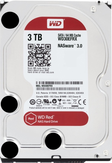 Western Digital Red Unidad de disco duro 3000GB Se