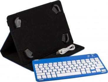 Silver HT SilverHT 19142 Bluetooth QWERTY Negro, Azul, Blanc