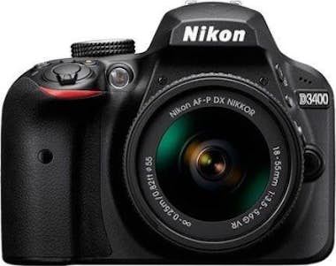 Nikon Camara Nikon Reflex D3400 Dx18/55 Novr 55/200 Vrii