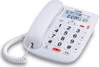 Alcatel Teléfono Fijo Para Mayores Alcatel T Max 20 Blanco