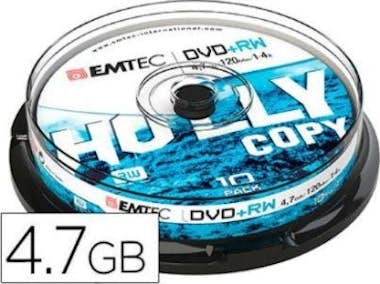 Emtec Emtec ECOVPRW47104CB 4.7GB DVD+RW 10pieza(s) DVD e