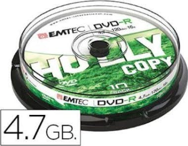 Emtec Emtec ECOVR471016CB 4.7GB DVD-R 10pieza(s) DVD en