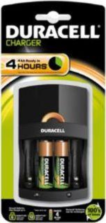 Duracell Cargador Duracell Para Pilas Recargables Cef 14 Incluye 2 Pilas Aa