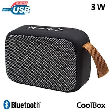 Coolbox CoolBox COO-BTA-P02BK altavoz portátil 3 W Negro,