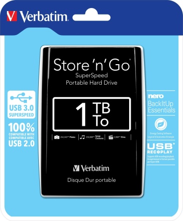Verbatim Verbatim VB-25U3-01T01 disco duro externo