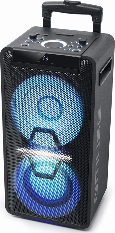 Muse M-1920DJ altavoz 300 W Negro