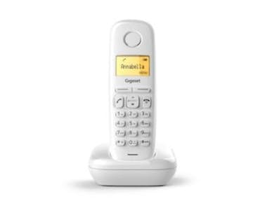 Gigaset A170 Blanco dect pantalla iluminada agenda 50 contactos volumen ajustable color identificador telefono fijo