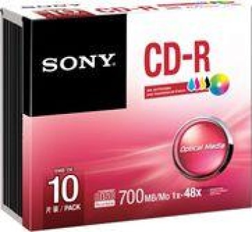 Sony Sony 10CDQ80PS CD en blanco