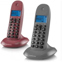 Motorola Motorola C1002 teléfono Teléfono DECT Gris Identif