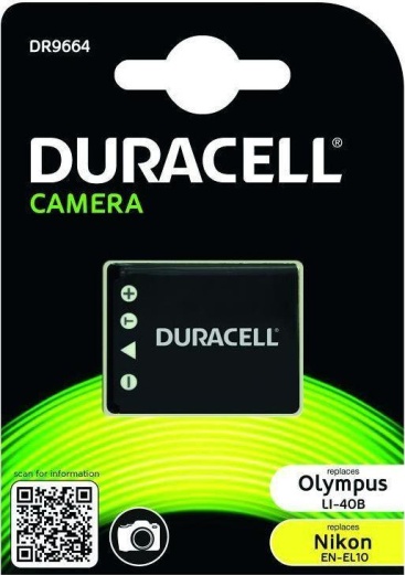 Bateria Olympus Enel10 700mah dr9664 duracell cargador para olympusnicon digital 3.7 v 630 reemplaza original de nikon recargable litio 63 camara 37 dr9618 650 np40