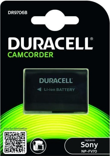 Cargador Para Baterias sony duracell dr9706b recargable de litio 1 npfv70 1640mah 7.4