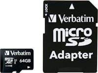 Verbatim Verbatim Premium memoria flash 64 GB MicroSDXC Cla