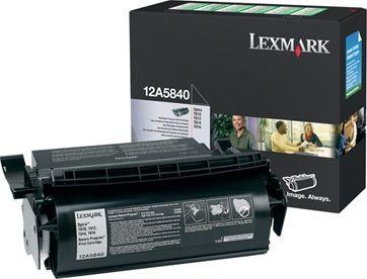 Lexmark Lexmark 12A5840 cartucho de tóner 10000 páginas Ne
