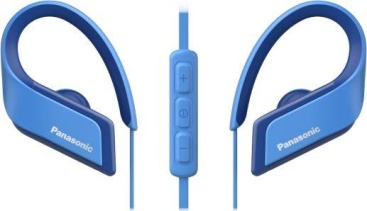 Panasonic RP-BTS35E auriculares para móvil Binaural gancho de oreja Azul