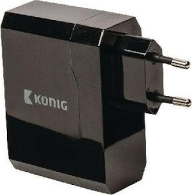 König König CS48UW001BL cargador de dispositivo móvil In