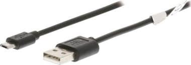Valueline Cable USB 2.0, USB A Macho - Micro-USB B Macho, de