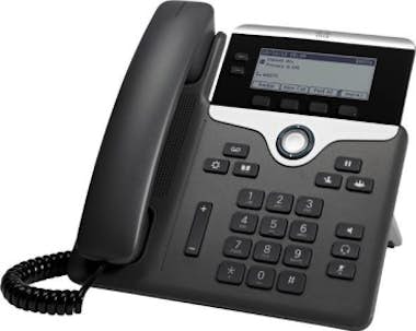 Cisco Cisco 7821 teléfono IP Negro, Plata Terminal con c