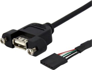 StarTech.com StarTech.com Cable de 30cm USB 2.0 para Montaje en