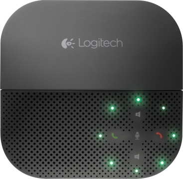 Logitech P710e altavoz Teléfono móvil Negro USB/Bl