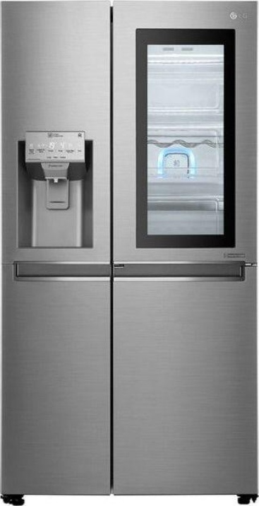 LG Frigorífico Side by Side LG GSI960PZAZ dispensador