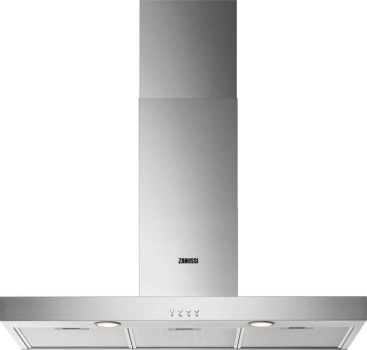 Zanussi ZHB92670XA campana 600 m³/h De pared Acero