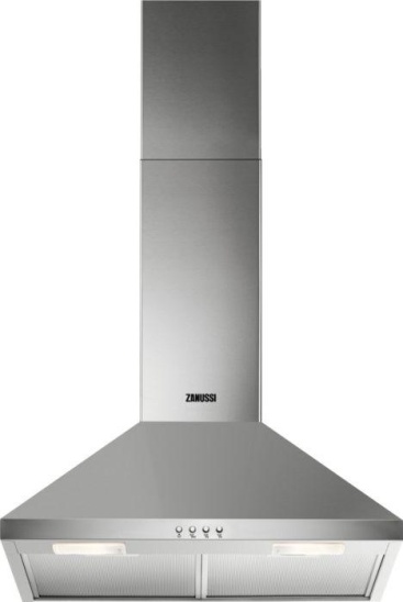 Zanussi ZHC62462XA campana 420 m³/h De pared Acero