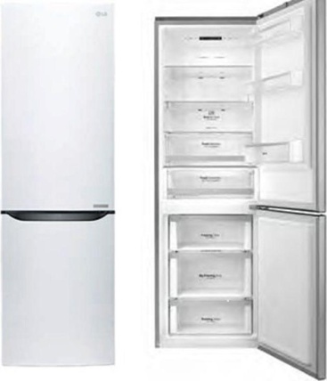 LG Frigorífico Combinado LG GBB59SWHFS 190x60cm NoFro