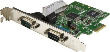 StarTech.com Tarjeta Serie PCI Express de 2 Puerto