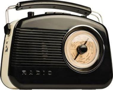 König König HAV-TR800BL radio Portátil Beige, Negro