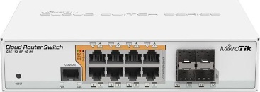 Mikrotik CRS112-8P-4S-IN Gigabit Ethernet