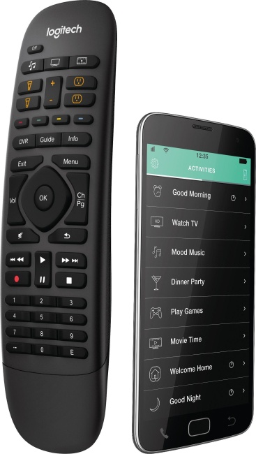 Logitech Harmony Companion mando a distancia IR Wi