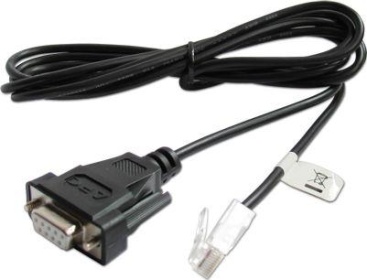 APC APC AP940-0625A adaptador de cable DB9 RJ45 Negro