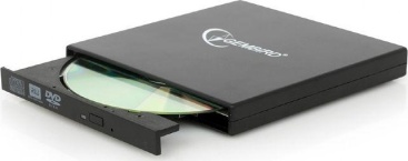 Gembird DVD-USB-02 DVD±RW Negro unidad de disco óp