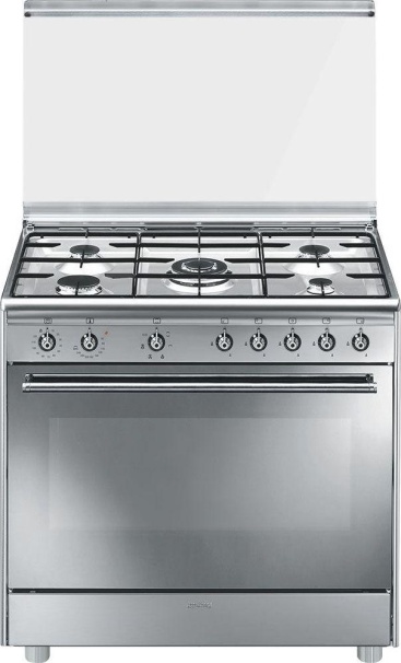 SMEG Smeg SX91SV9 cocina Cocina independiente Plata, Ac