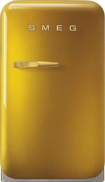 SMEG Smeg FAB5RGO frigorífico Independiente Oro 31 L D