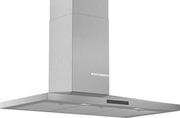 Bosch DWQ96DM50 campana 610 m³/h De pared Acero in