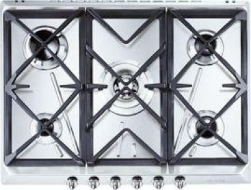 SMEG Smeg SRV576GH5 hobs Integrado Encimera de gas Acer