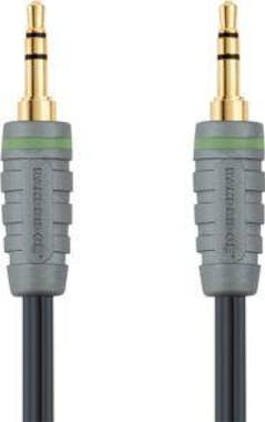 Bandridge Bandridge BAL3301 cable de audio 1 m 3.5mm Azul