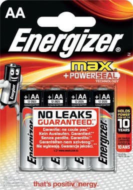 Energizer Energizer AA Max batería no-recargable Alcalino 1,