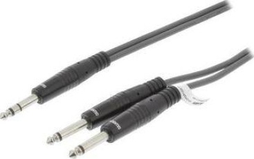 Sweex Swop23100e50 5m 2 x 6.35mm negro cable de audio macho 5 6 35 2x 0 635mm