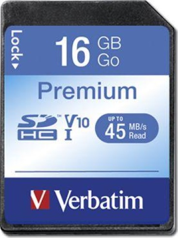 Verbatim Verbatim Premium memoria flash 16 GB SDHC Clase 10
