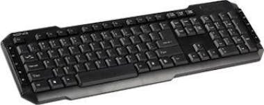 König König CSKBMU100BE teclado USB Belga Negro