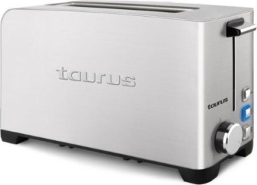 Taurus 960644000 tostadora 1 rebanada(s) Acero ino