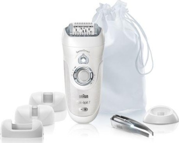 Braun Silk-épil 7 SensoSmart 7/870 Plata, Blanco 4