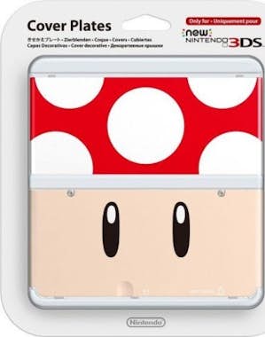 Nintendo Nintendo New 3DS Cover 007 Funda Rojo, Blanco