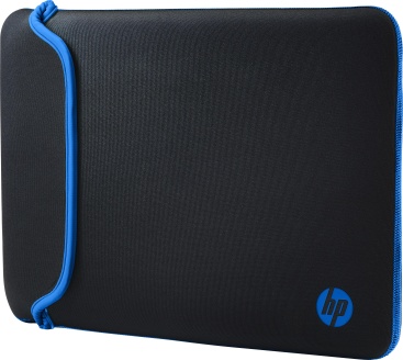 HP Funda de neopreno negra/azul 14