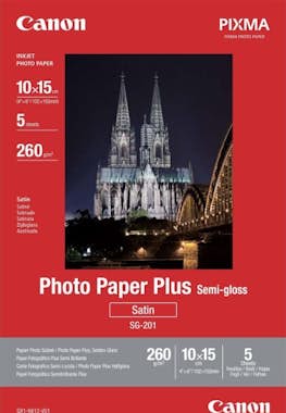 Canon Canon Photo Paper Plus SG-201 papel fotográfico